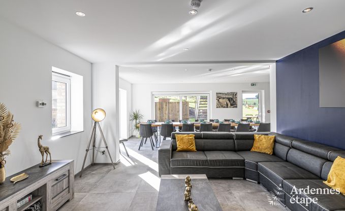 Holiday cottage in Bastogne for 14/15 persons in the Ardennes