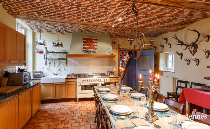 Pleasant holiday château to rent in a domain in Beauraing