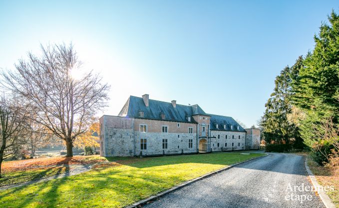 Castle stay for 38 people in Beauraing in the Ardennes