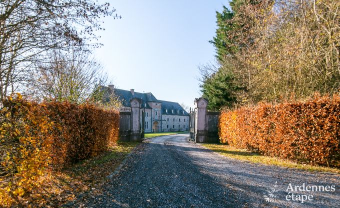 Castle stay for 38 people in Beauraing in the Ardennes