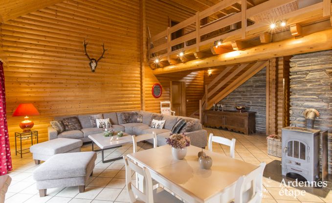 Chalet in Bernister for 15 persons in the Ardennes