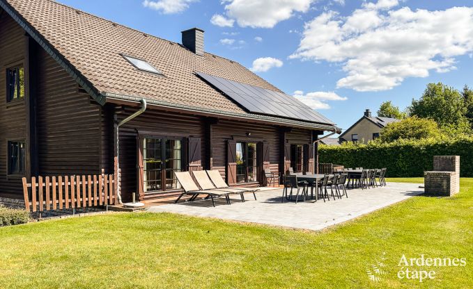 Chalet in Bernister for 15 persons in the Ardennes