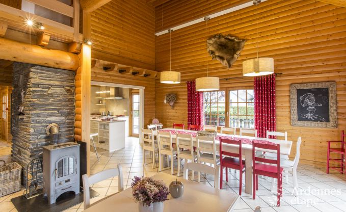 Chalet in Bernister for 15 persons in the Ardennes