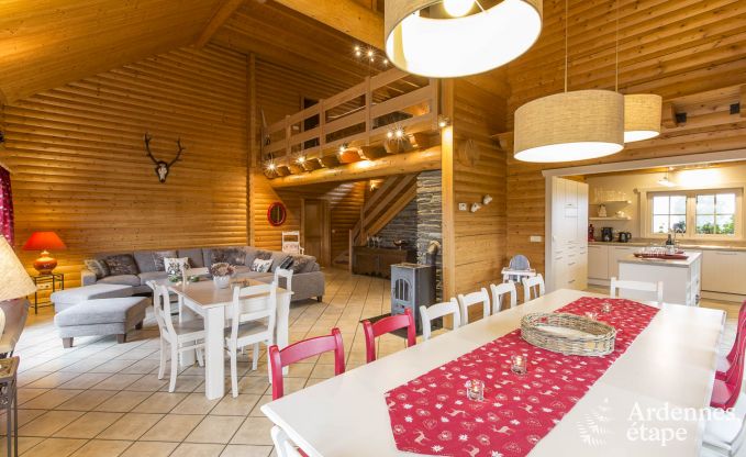Chalet in Bernister for 15 persons in the Ardennes