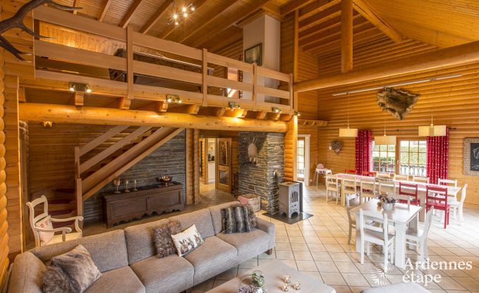 Chalet in Bernister for 15 persons in the Ardennes
