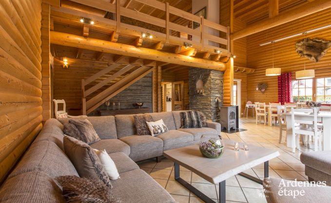 Chalet in Bernister for 15 persons in the Ardennes