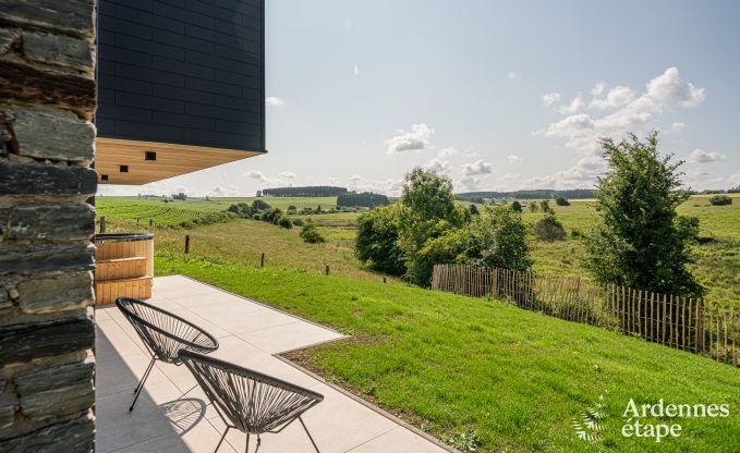 Holiday home in Bertogne for 6 people with private garden and hot tub