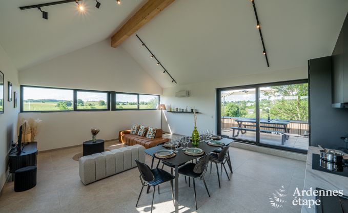 Holiday home in Bertogne for 6 people with private garden and hot tub