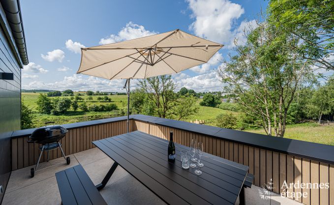 Holiday home in Bertogne for 6 people with private garden and hot tub