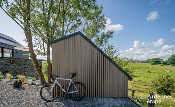 Holiday home in Bertogne for 6 people with private garden and hot tub