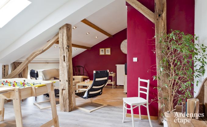Holiday cottage in Bertrix (Jehonville) for 15 persons in the Ardennes