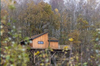 Exceptional treehouse in Bertrix in the Ardennes