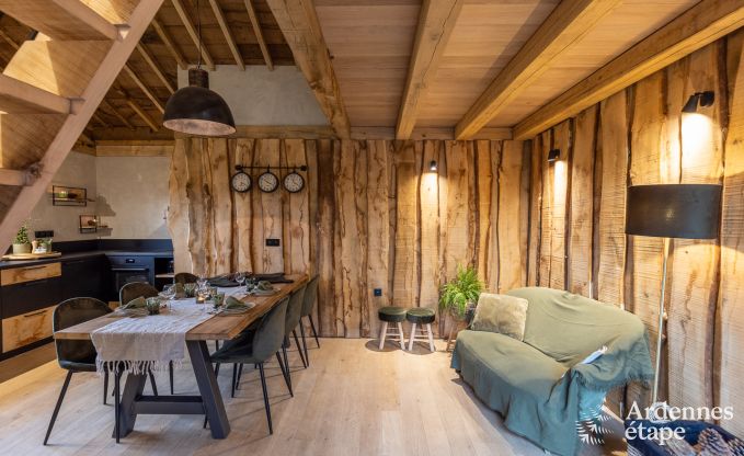 Treehouse for eight people to rent in the Ardennes (Bertrix)