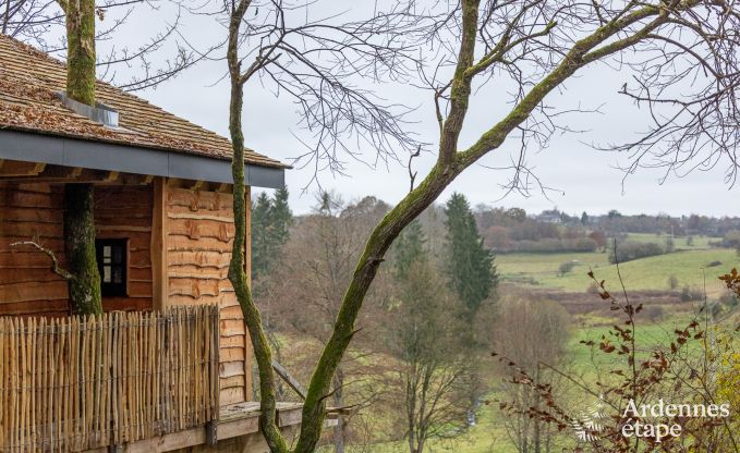 Exceptional treehouse in Bertrix in the Ardennes