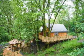 Unique holiday home in Bertrix, Ardennes: treehouse for 8 people