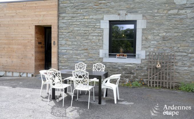 Holiday home in Bertrix: 10 people, 5 bedrooms, private garden, near the Semois Valley National Park in the Ardennes