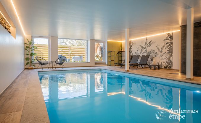 Comfortable holiday home with indoor pool in Bertrix, Ardennes