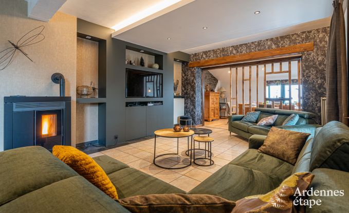 Comfortable holiday home with indoor pool in Bertrix, Ardennes