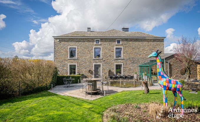 Comfortable holiday home with indoor pool in Bertrix, Ardennes