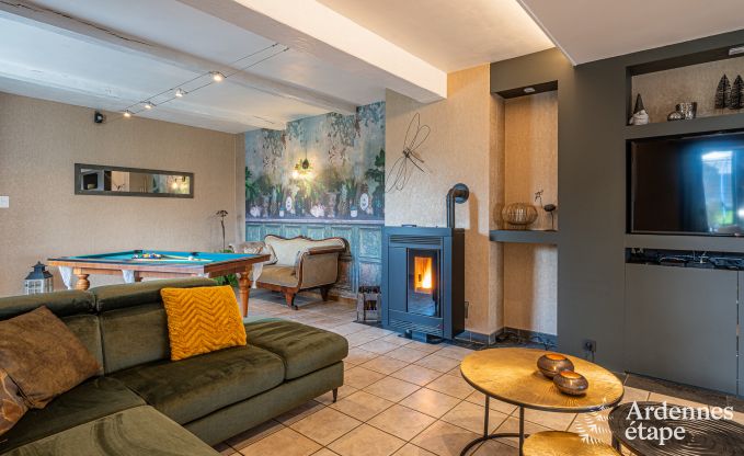 Comfortable holiday home with indoor pool in Bertrix, Ardennes