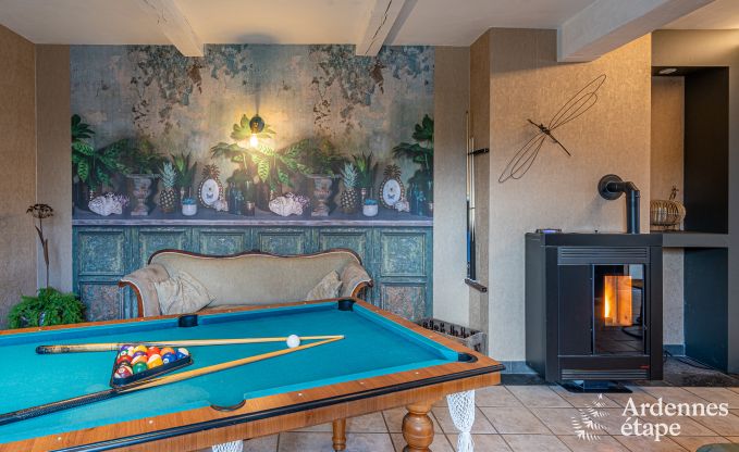 Comfortable holiday home with indoor pool in Bertrix, Ardennes