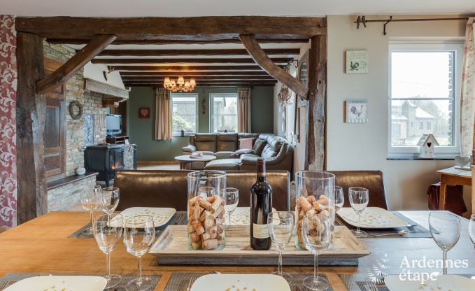 Holiday cottage in Bièvre for 8 persons in the Ardennes