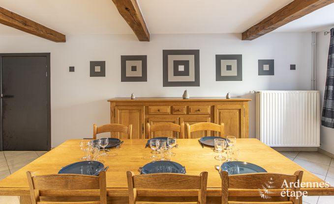 Holiday cottage in Bièvre for 6/8 persons in the Ardennes