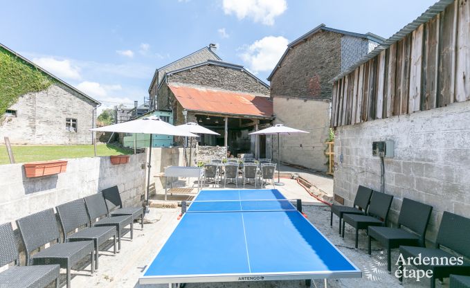 Large holiday home for 21 people to rent in the Ardennes (Bièvre)