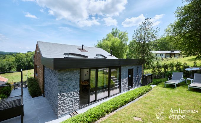 Charming holiday home in Bi�vre-Cornimont for 6 people with hot tub and infrared cabin