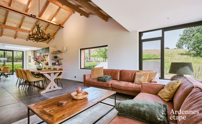 Charming holiday home in Bi�vre-Cornimont for 6 people with hot tub and infrared cabin