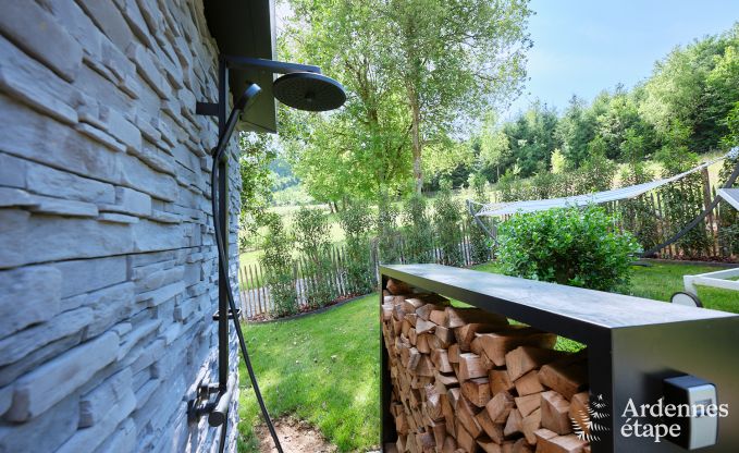 Charming holiday home in Bi�vre-Cornimont for 6 people with hot tub and infrared cabin