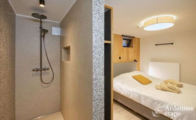 Charming holiday home in Bi�vre-Cornimont for 6 people with hot tub and infrared cabin