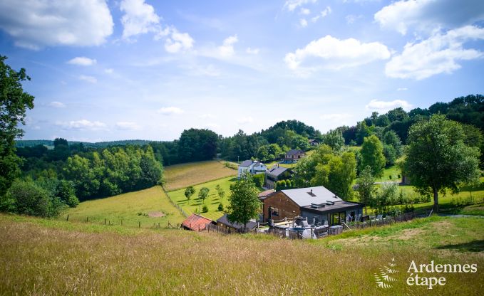 Charming holiday home in Bi�vre-Cornimont for 6 people with hot tub and infrared cabin