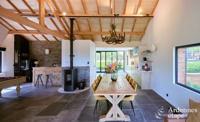 Charming holiday home in Bi�vre-Cornimont for 6 people with hot tub and infrared cabin