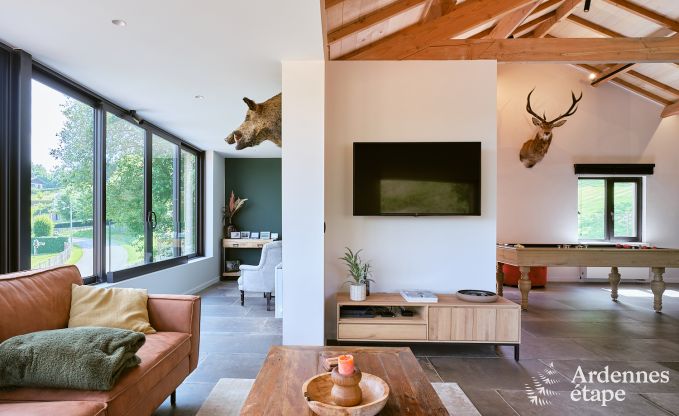 Charming holiday home in Bi�vre-Cornimont for 6 people with hot tub and infrared cabin