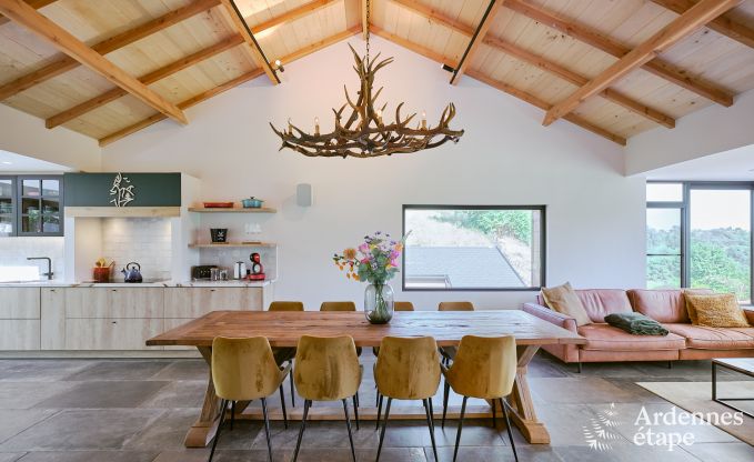 Charming holiday home in Bi�vre-Cornimont for 6 people with hot tub and infrared cabin