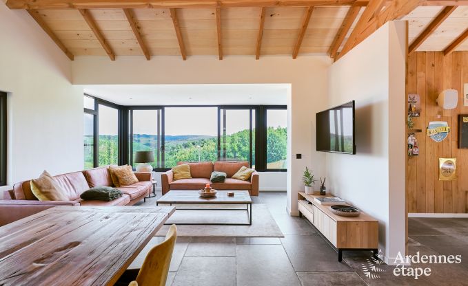 Charming holiday home in Bi�vre-Cornimont for 6 people with hot tub and infrared cabin