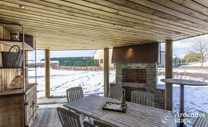 Luxury villa for 8 people to rent in the Ardennes (Bièvre)