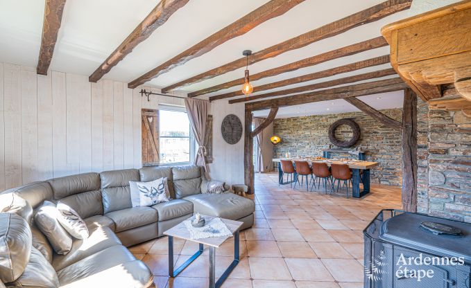 Holiday cottage in Bi�vre for 8 persons in the Ardennes
