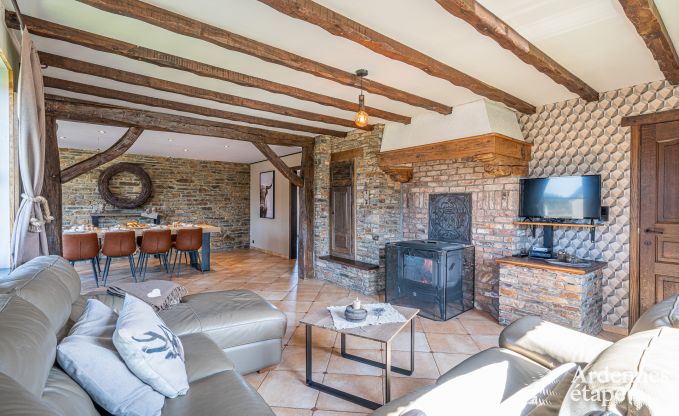 Holiday cottage in Bi�vre for 8 persons in the Ardennes