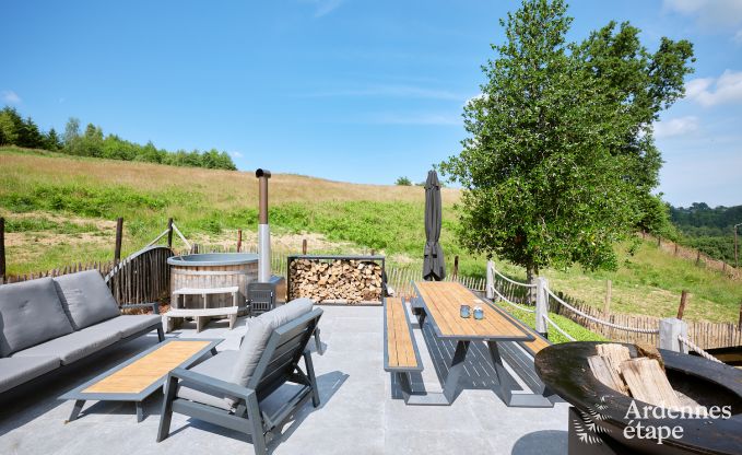 Charming holiday home in Bivre-Cornimont for 6 people with hot tub and infrared cabin