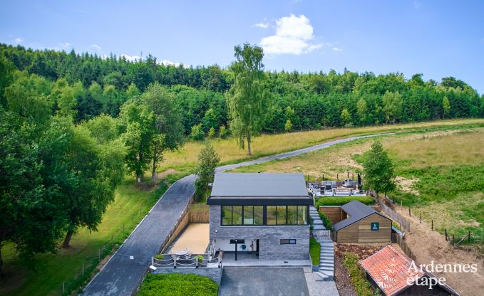 Charming holiday home in Bivre-Cornimont for 6 people with hot tub and infrared cabin