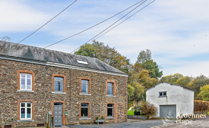 Holiday house for nine people to rent in the Ardennes (Bouillon)