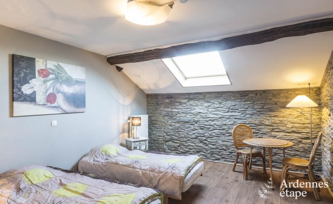 Authentic 4-star group accommodation for 18 pers. to rent in Bouillon