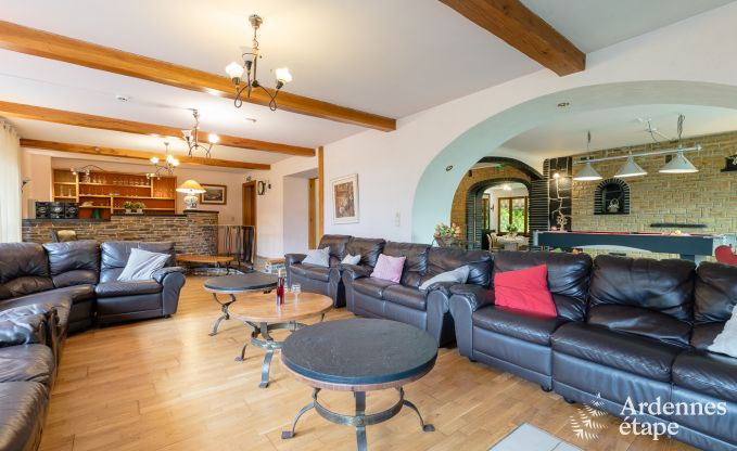 Holiday cottage in Bouillon for 18 persons in the Ardennes