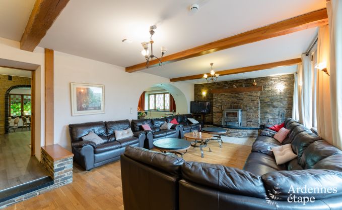 Holiday cottage in Bouillon for 18 persons in the Ardennes