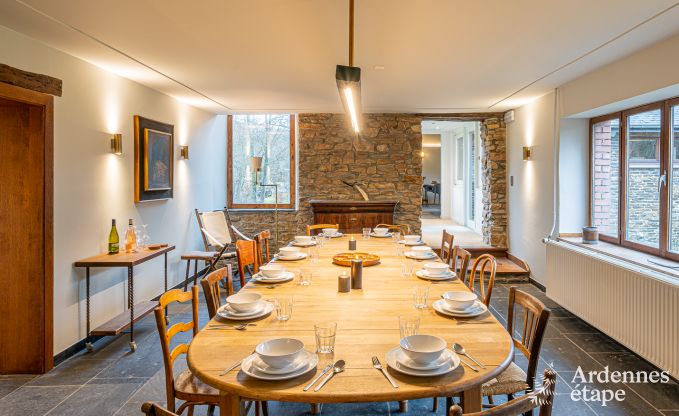 Luxury villa in Bouillon for 15 persons in the Ardennes
