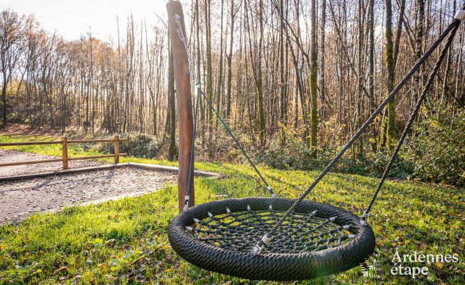 Luxury chalet in Brognon for 20 people with heated outdoor pool, outdoor jacuzzi and sauna on the lake