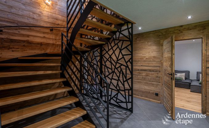 Luxury chalet in Brognon for 20 people with heated outdoor pool, outdoor jacuzzi and sauna on the lake