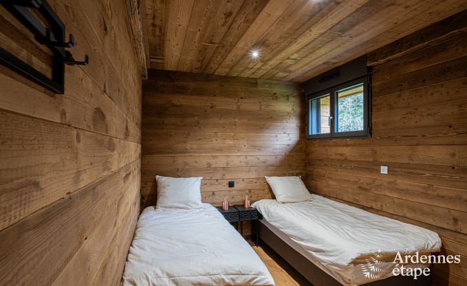 Luxury chalet in Brognon for 20 people with heated outdoor pool, outdoor jacuzzi and sauna on the lake